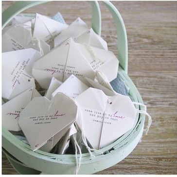 decorar una boda con origami