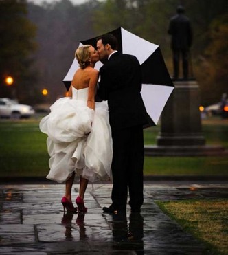 realizar una boda en un día lluvioso