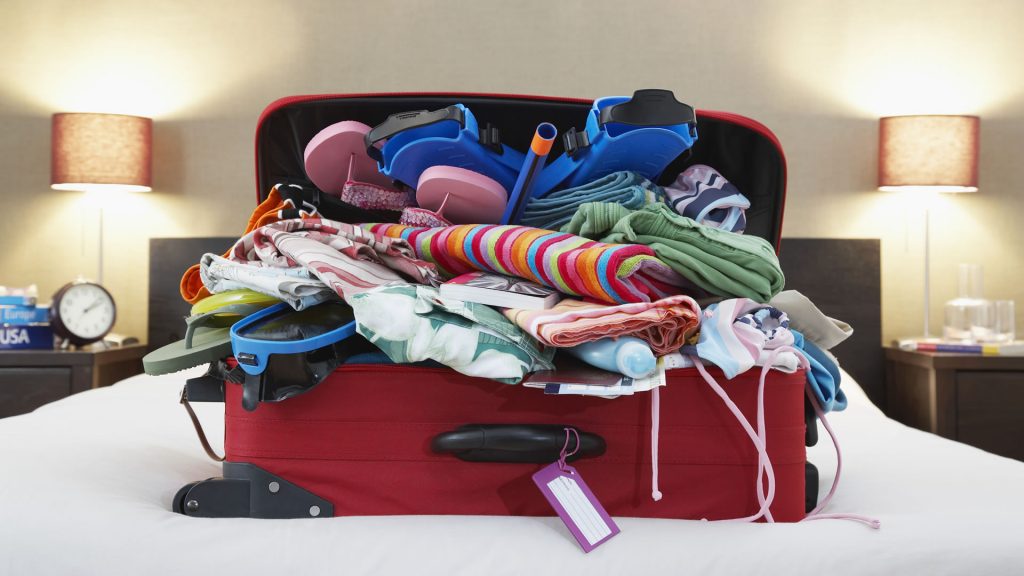 Cómo ahorrar espacio en tu equipaje