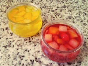 Cómo hacer gelatina de frutas frescas