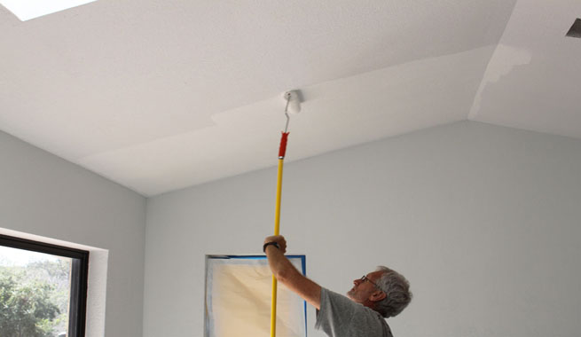 Cómo pintar el techo