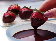 Cómo preparar fresas con chocolate