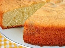 Cómo hacer una torta sin mantequilla, leche ni huevos