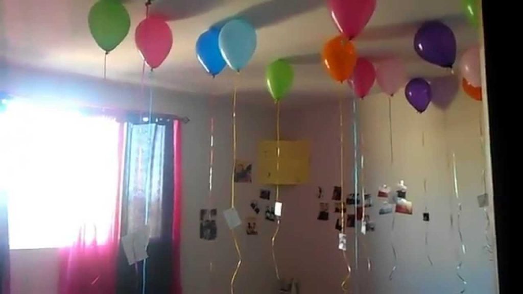 Cómo decorar una habitación para sorprender por un cumpleaños