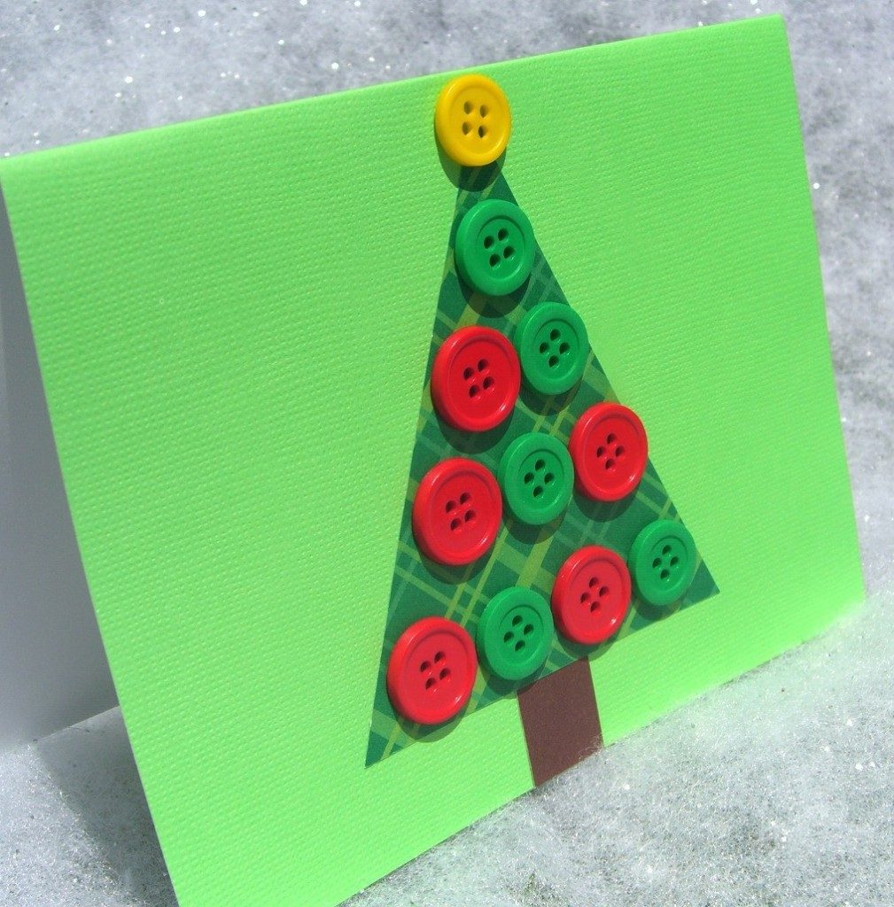Cómo realizar tarjetas navideñas con material de reciclaje