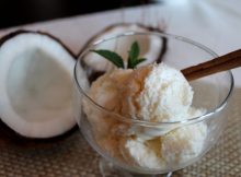 Cómo hacer helados de coco