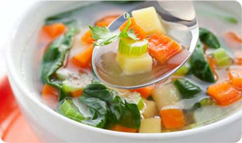 Cómo preparar una sopa de vegetales