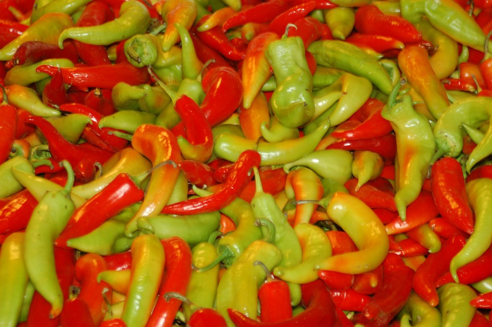 Aji Pepper Spicy Vegetables Peppers