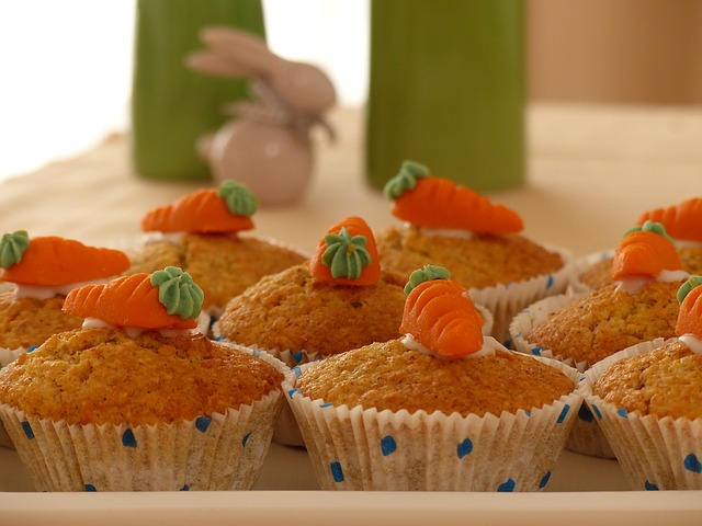 Cómo hacer cupcakes de zanahoria