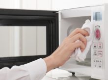 Cómo limpiar el horno microondas 1