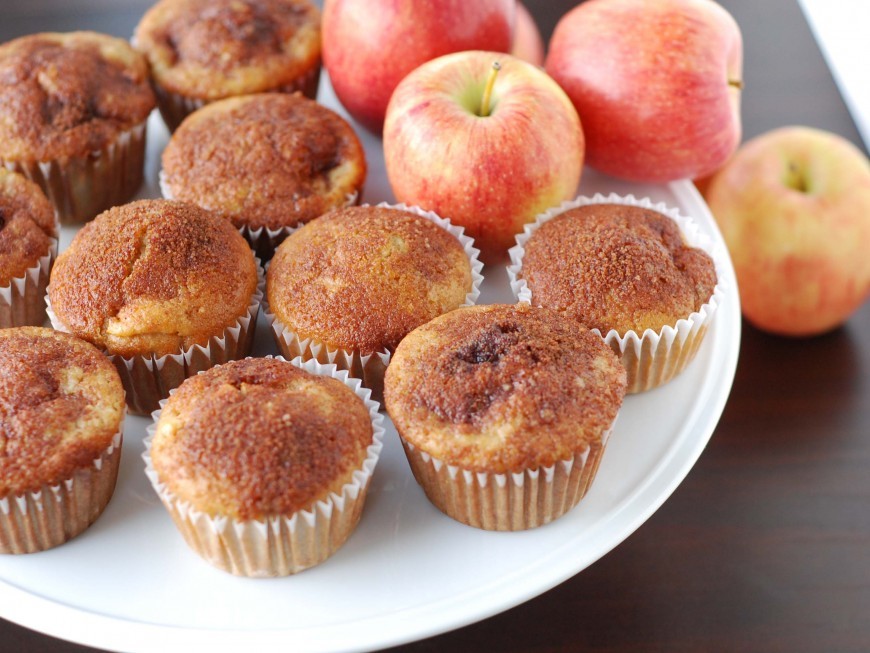 ¿Cómo preparar muffins de manzana?