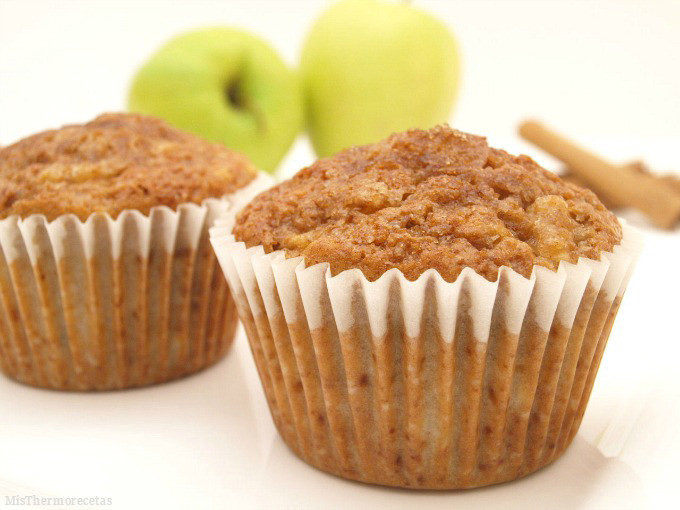 ¿Cómo preparar muffins de manzana?